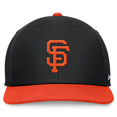 San Francisco Giants Nike Two-Tone Snapback Hat - Black/Orange Hats