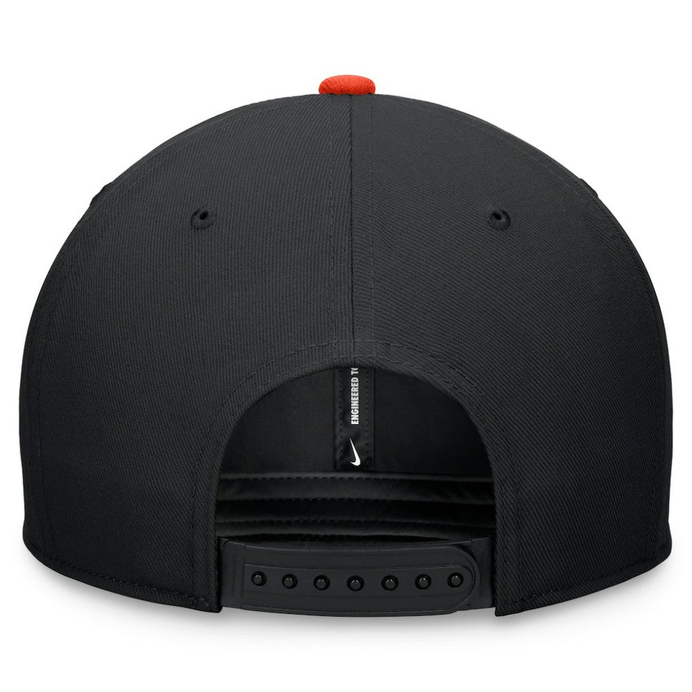 San Francisco Giants Nike Two-Tone Snapback Hat - Black/Orange Hats