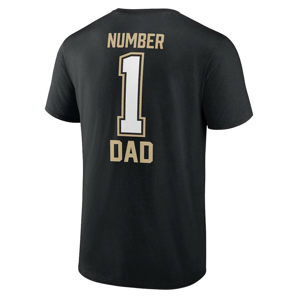 New Orleans Saints Father's Day T-Shirt - Black T-shirts