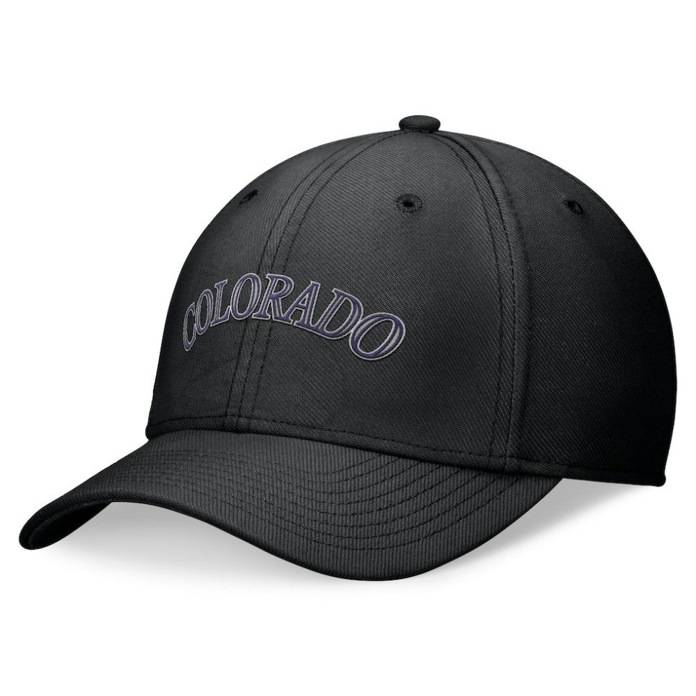 Colorado Rockies Nike Performance Flex Hat - Black Hats