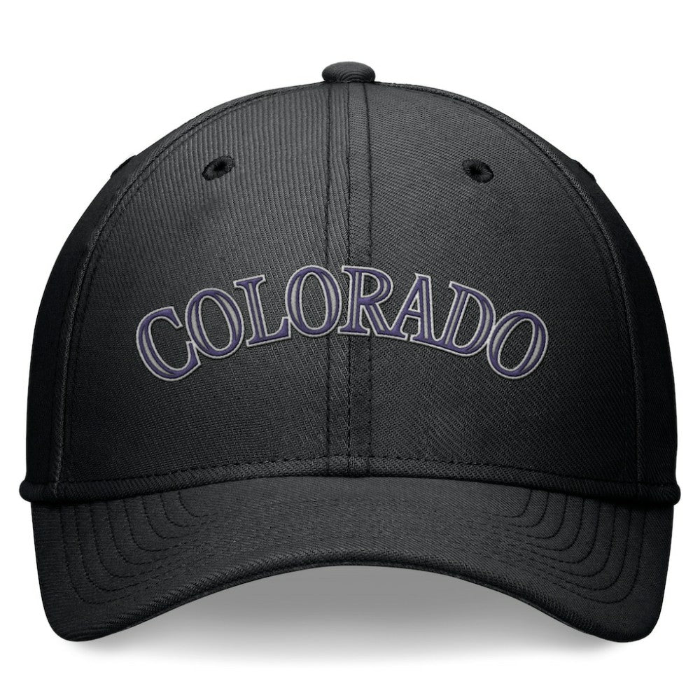 Colorado Rockies Nike Performance Flex Hat - Black Hats