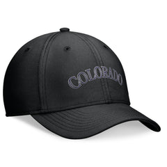 Colorado Rockies Nike Performance Flex Hat - Black Hats