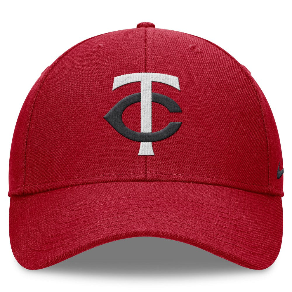 Minnesota Twins Nike Club Performance Adjustable Hat - Red Hats