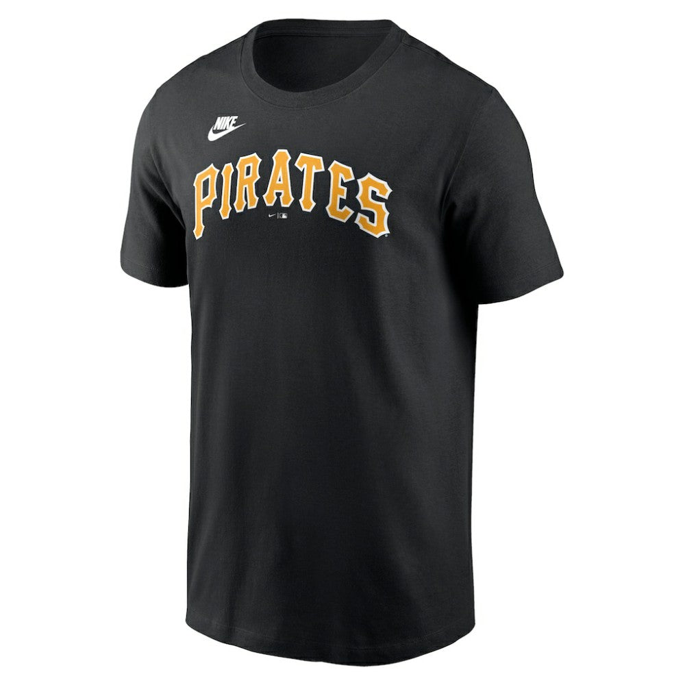Roberto Clemente Pittsburgh Pirates Nike Fuse Name & Number T-Shirt - Black T-shirts