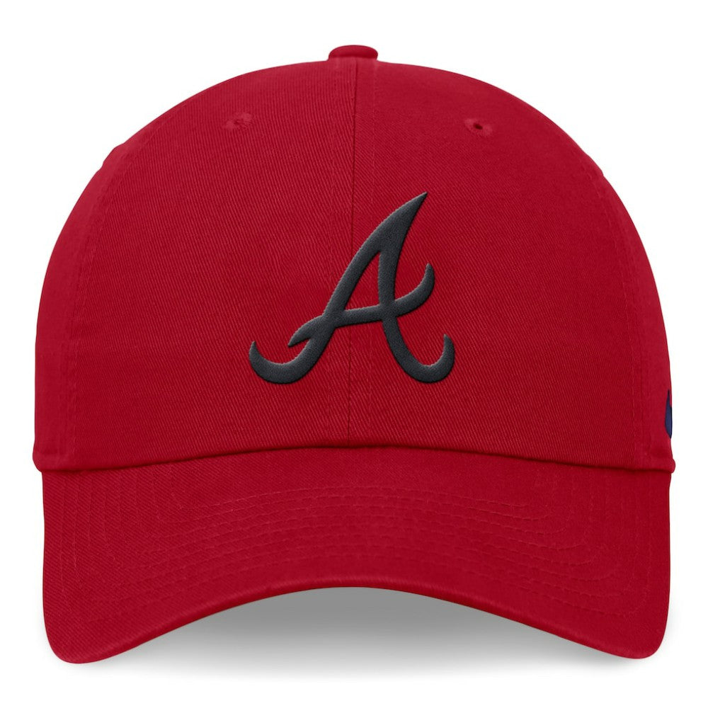 Atlanta Braves Nike Club Adjustable Hat - Red Hats