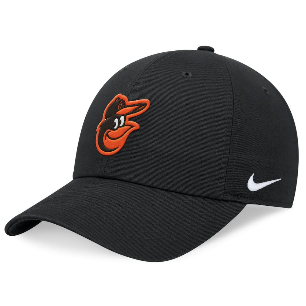 Baltimore Orioles Nike Club Adjustable Hat - Black Hats