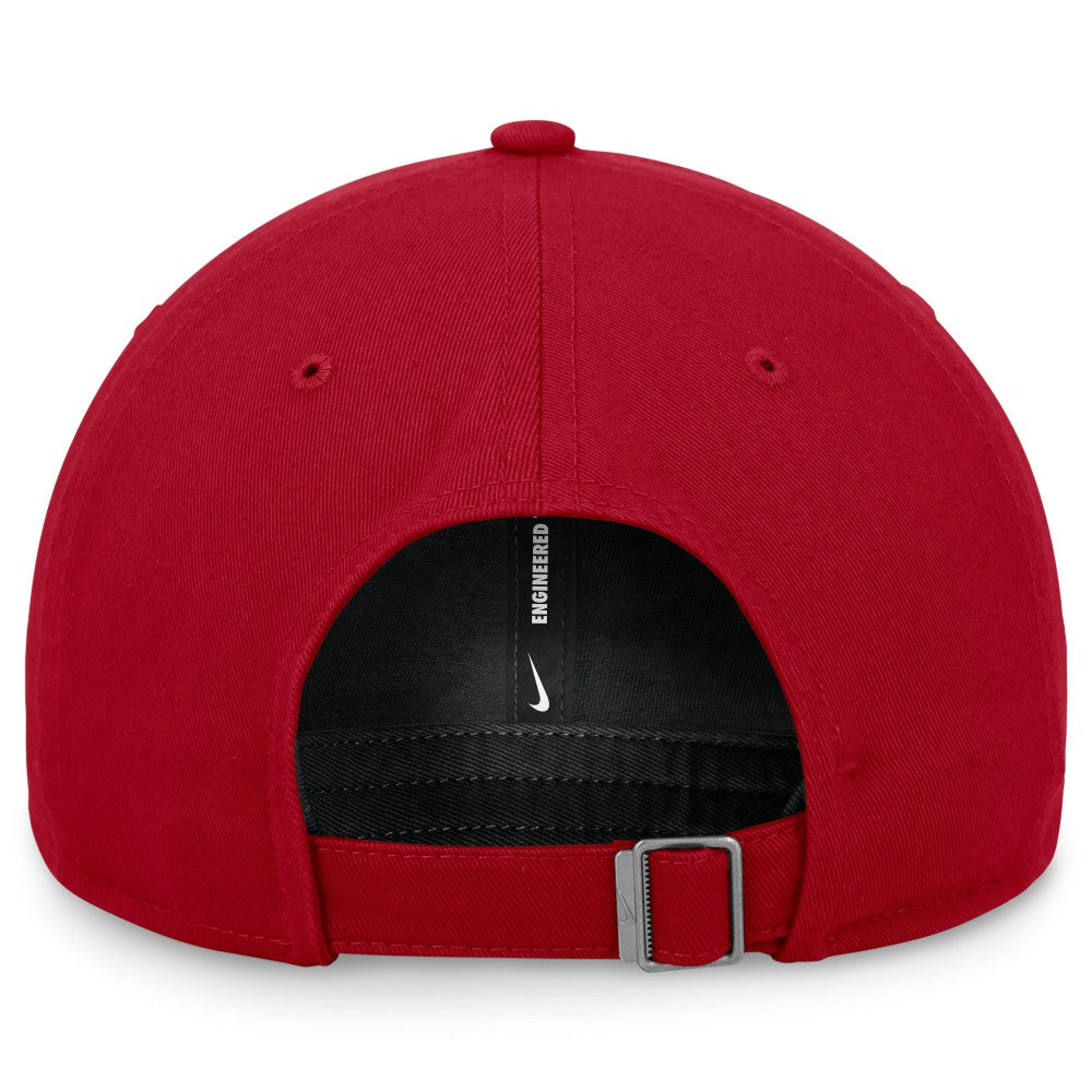Los Angeles Angels Nike Club Adjustable Hat - Red Hats