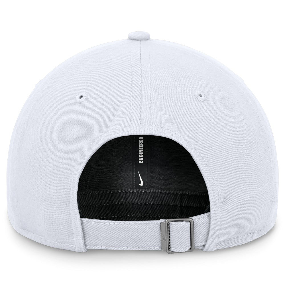 Los Angeles Dodgers Nike Club Adjustable Hat - White Hats
