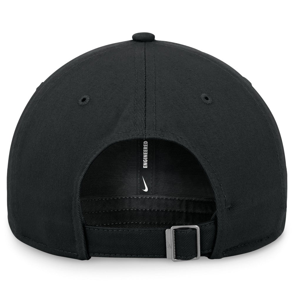 Miami Marlins Nike Club Adjustable Hat - Black Hats