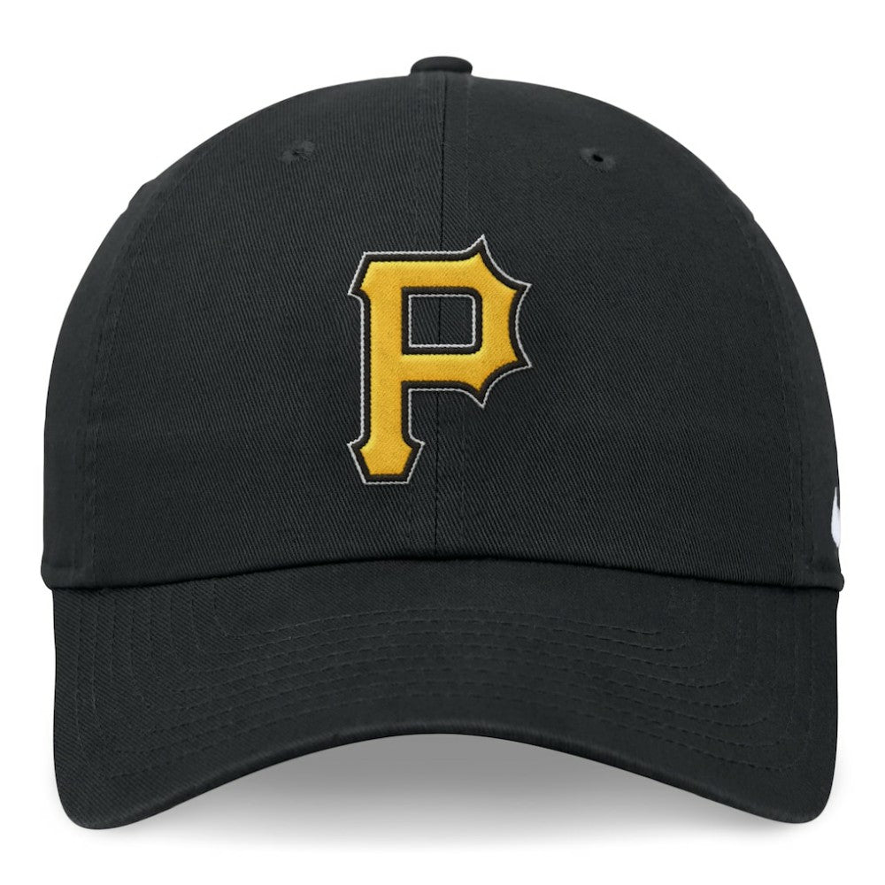 Pittsburgh Pirates Nike Club Adjustable Hat - Black Hats
