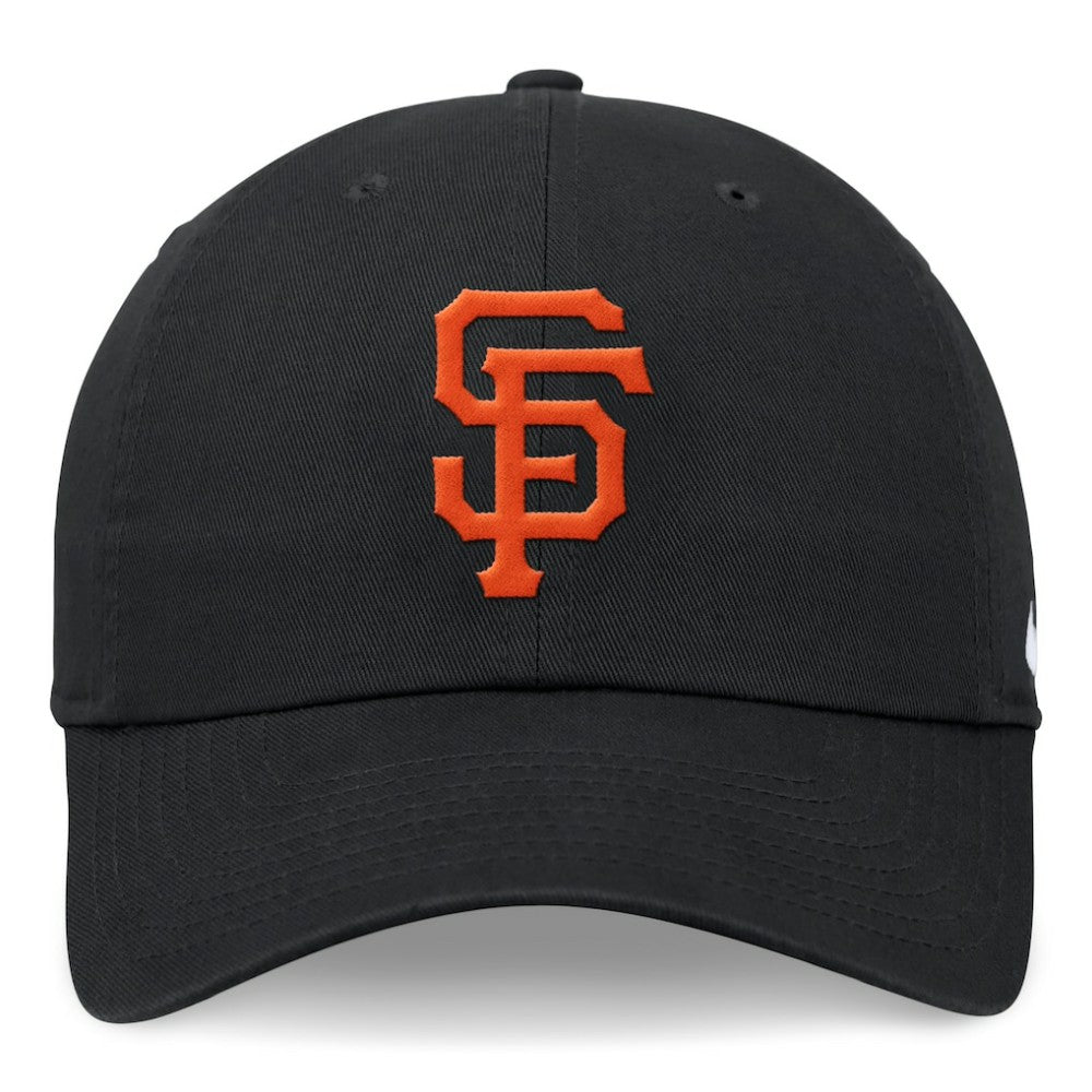 San Francisco Giants Nike Club Adjustable Hat - Black Hats