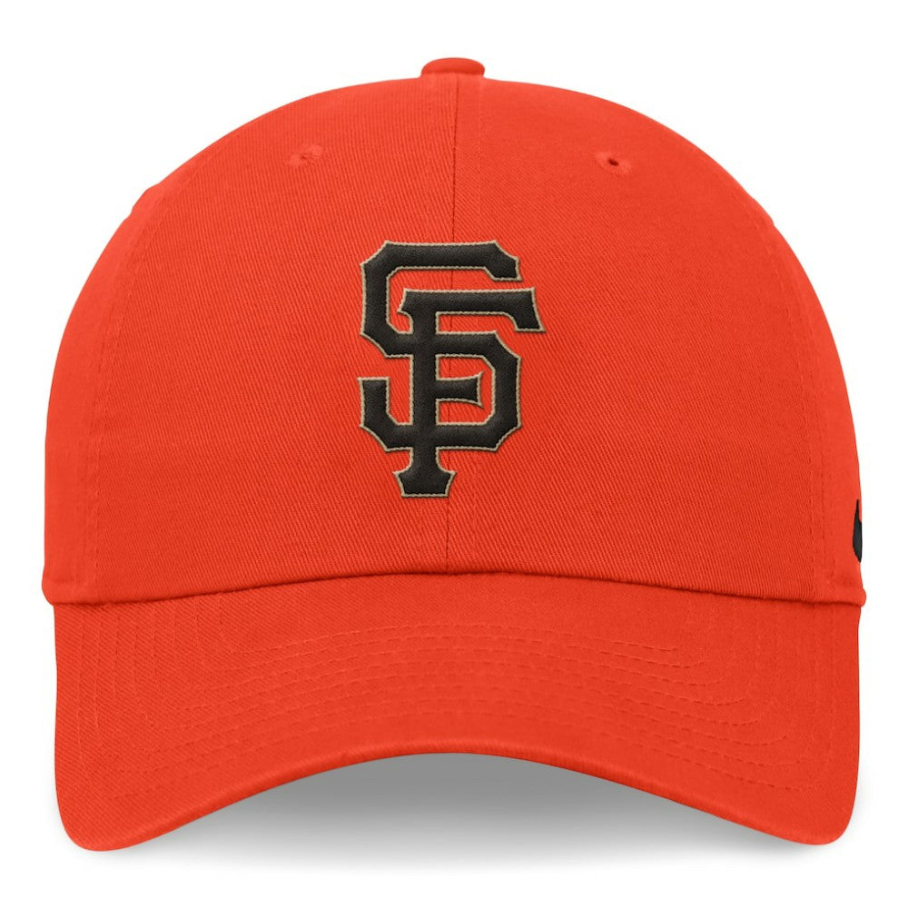 San Francisco Giants Nike Club Adjustable Hat - Orange Hats