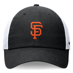 San Francisco Giants Nike Club Trucker Adjustable Hat - Black Hats