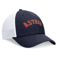 Houston Astros Nike Wordmark Adjustable Trucker Hat - Navy Hats