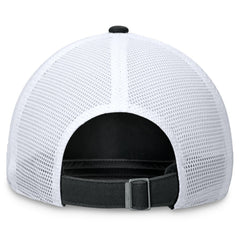 Miami Marlins Nike Wordmark Adjustable Trucker Hat - Black Hats
