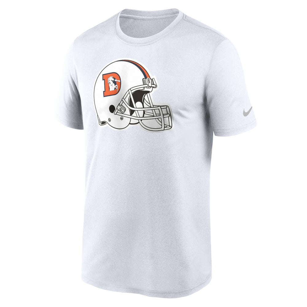 Denver Broncos Throwback Performance T-Shirt - White T-shirts