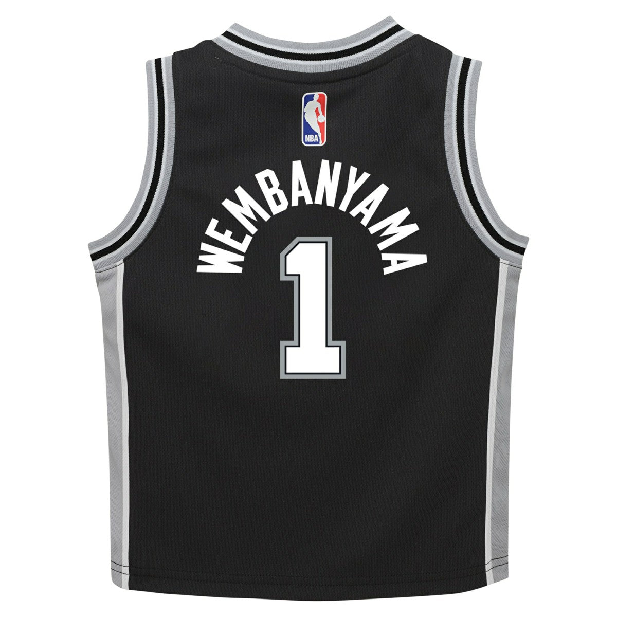Victor Wembanyama San Antonio Spurs Preschool Swingman Player Jersey Icon Edition Black - Nike