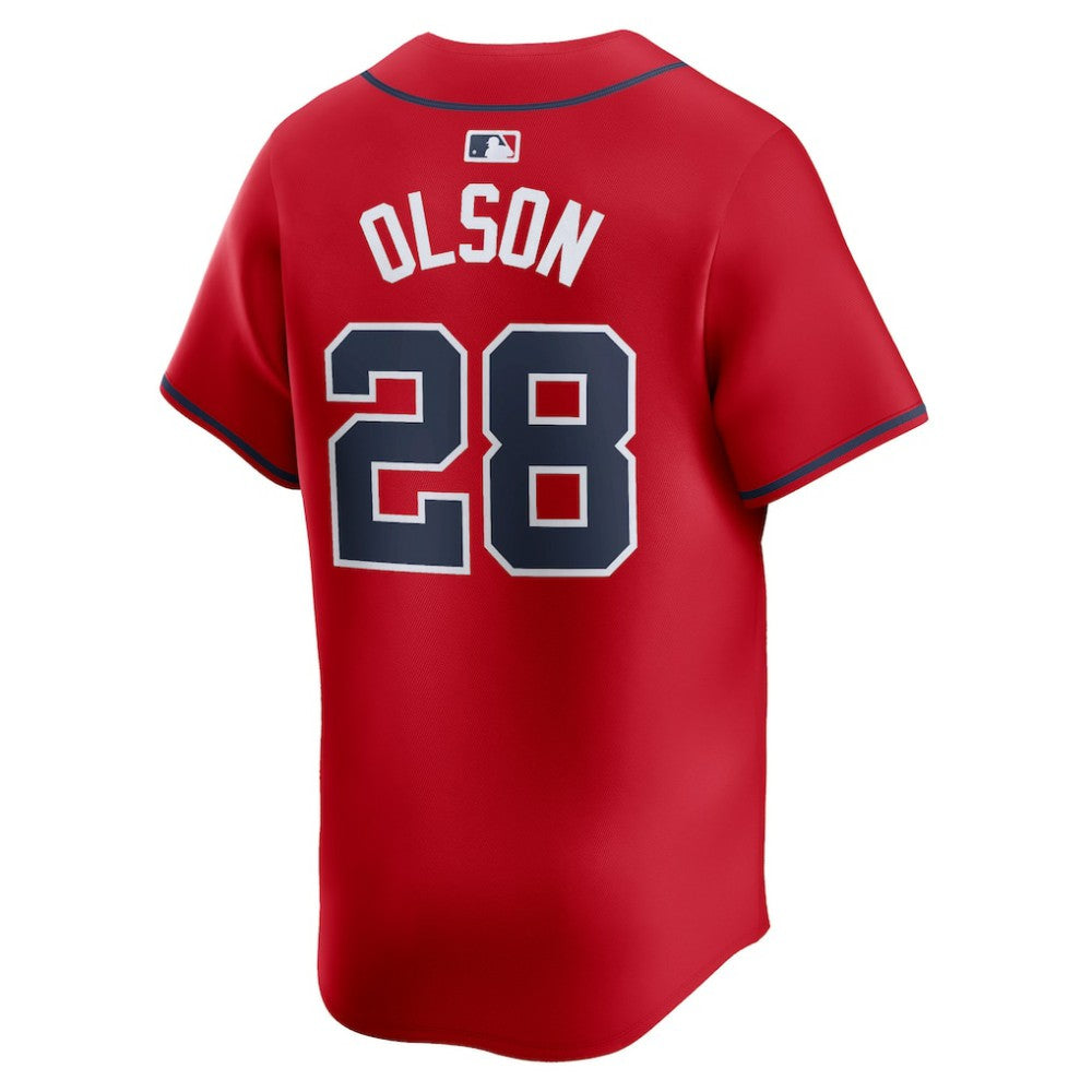 Matt Olson Atlanta Braves Nike Alternate Limited Player Jersey - Red Jerseys