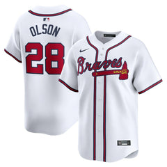 Matt Olson Atlanta Braves Nike Home Limited Player Jersey - White Jerseys
