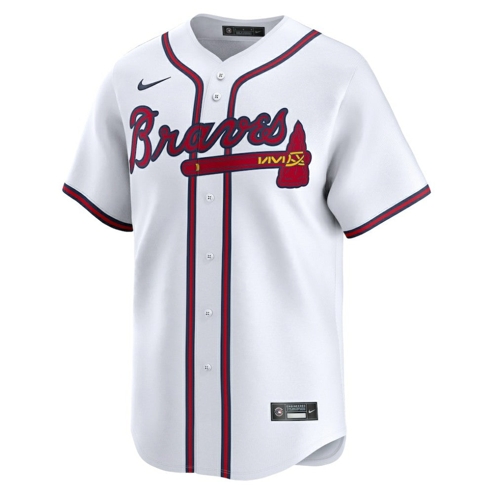 Ozzie Albies Atlanta Braves Nike Home Limited Player Jersey - White Jerseys