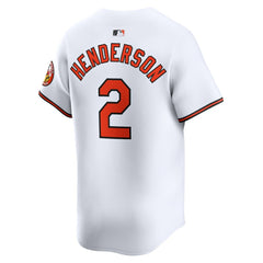 Gunnar Henderson Baltimore Orioles Nike Home Limited Player Jersey - White Jerseys