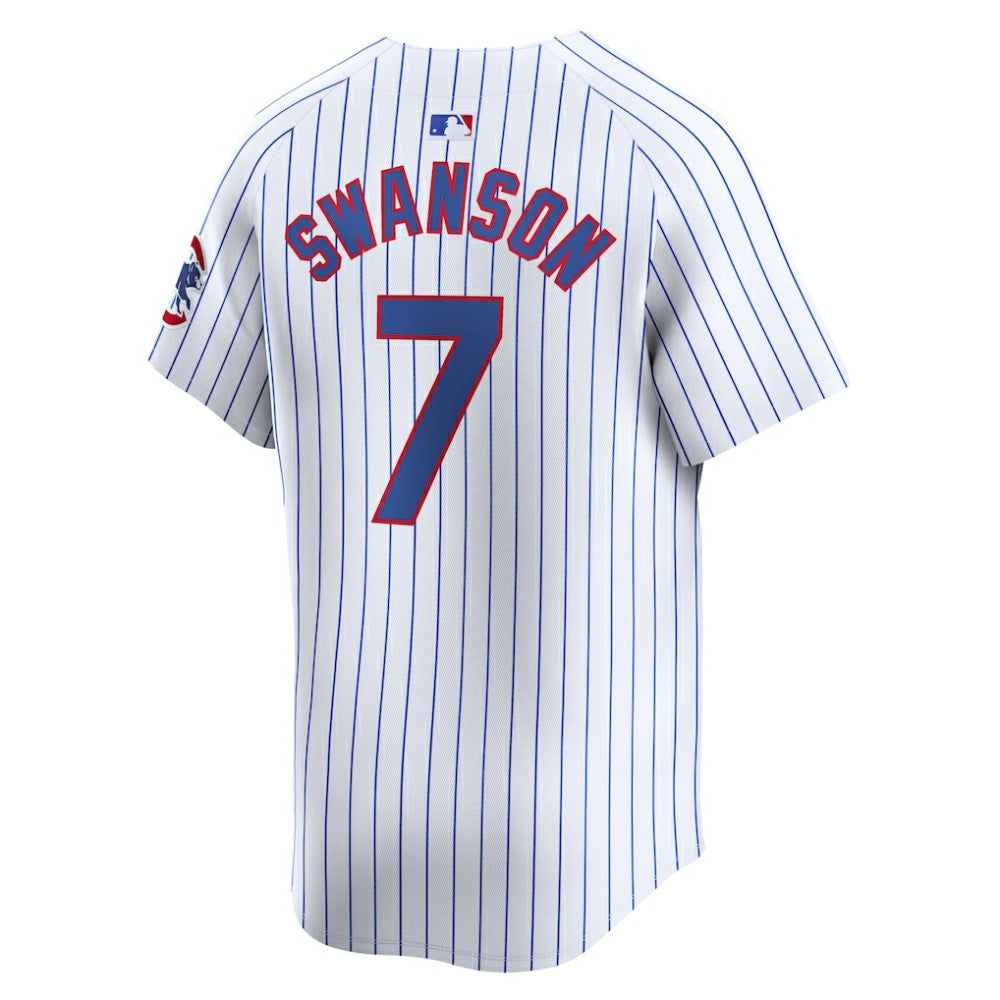 Dansby Swanson Chicago Cubs Nike Home Limited Player Jersey - White Jerseys