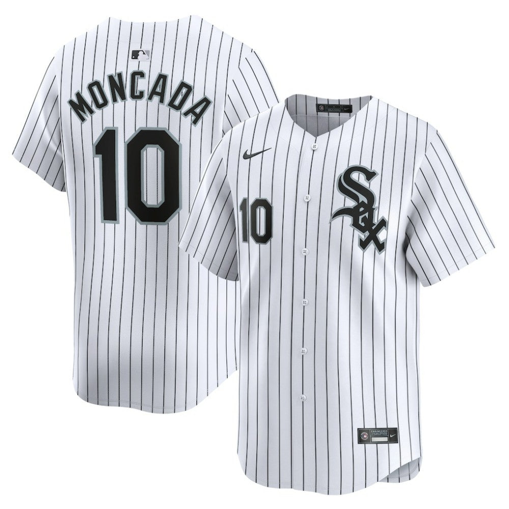 Yoan Moncada Chicago White Sox Nike Home Limited Player Jersey - White Jerseys