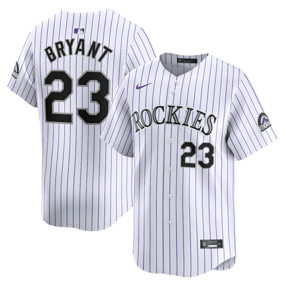 Kris Bryant Colorado Rockies Nike Home Limited Player Jersey - White Jerseys