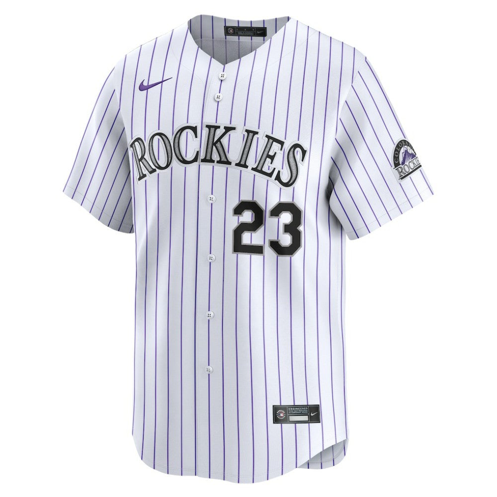 Kris Bryant Colorado Rockies Nike Home Limited Player Jersey - White Jerseys