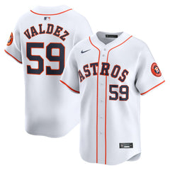 Framber Valdez Houston Astros Nike Home Limited Player Jersey - White Jerseys