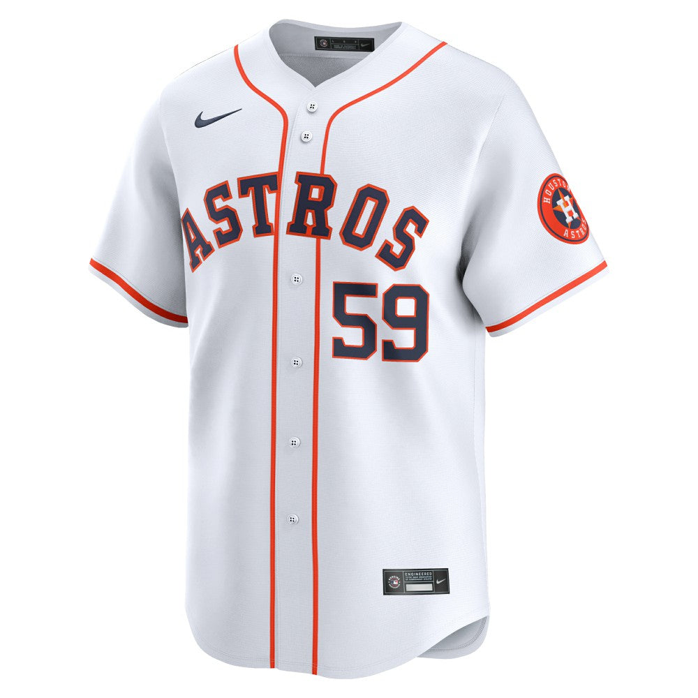 Framber Valdez Houston Astros Nike Home Limited Player Jersey - White Jerseys