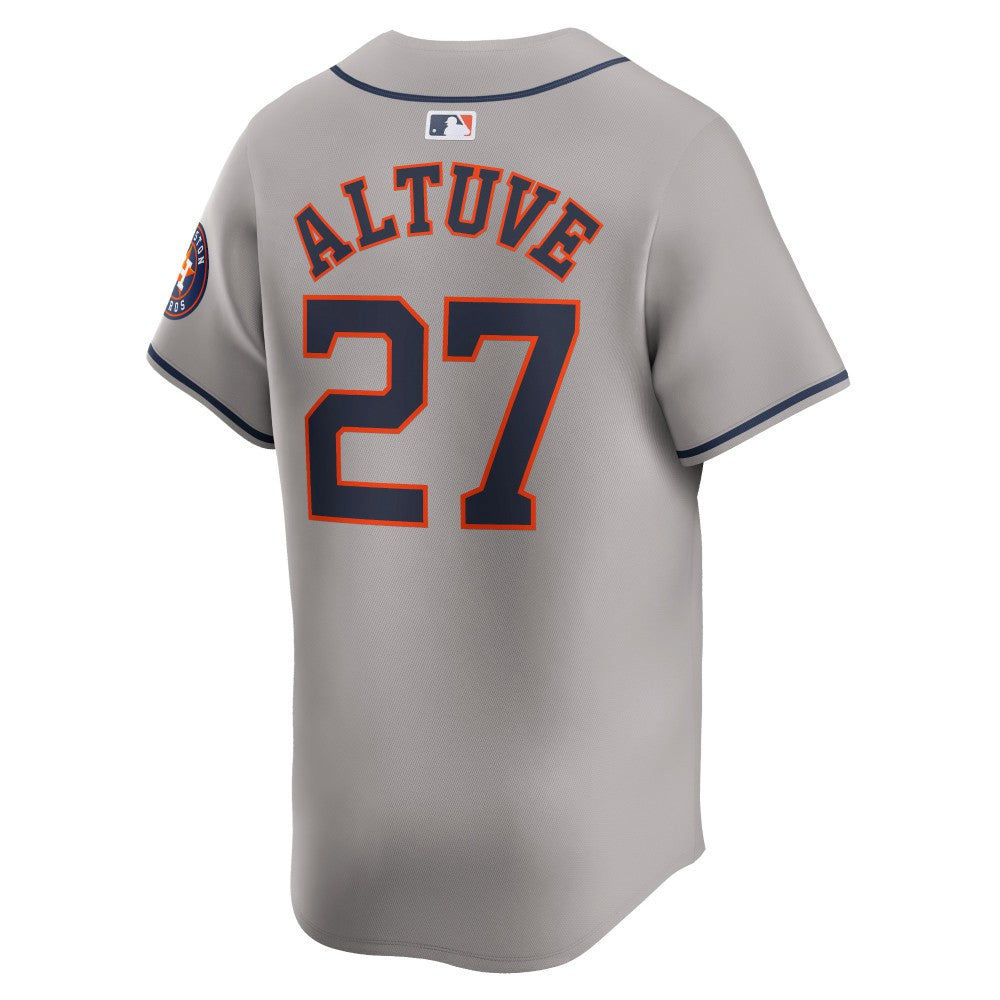 Jose Altuve Houston Astros Nike Away Limited Player Jersey - Gray Jerseys