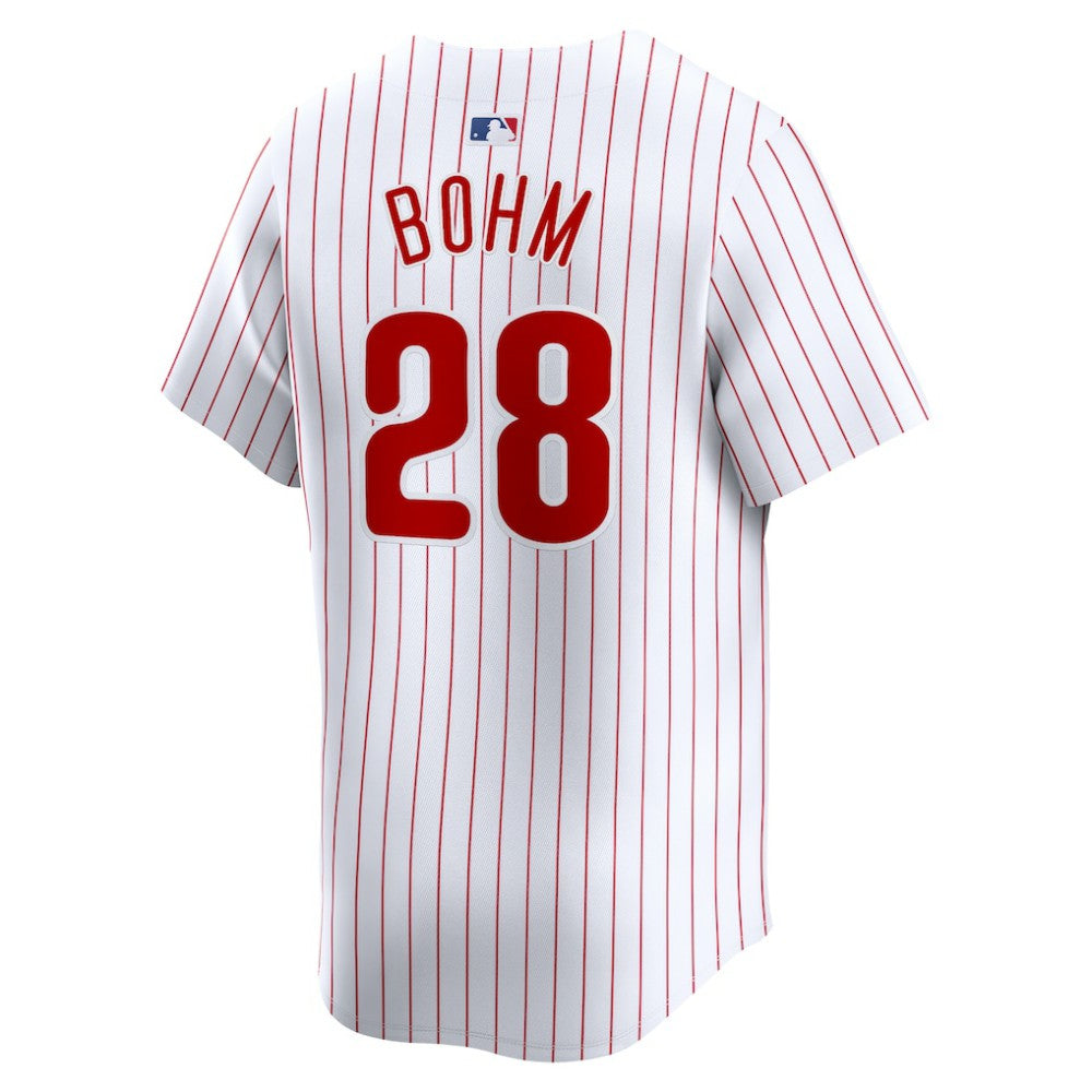 Alec Bohm Philadelphia Phillies Nike Home Limited Player Jersey - White Jerseys