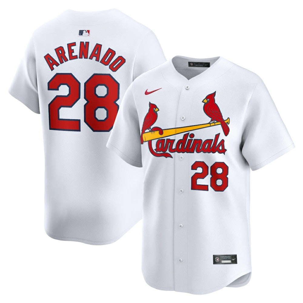Nolan Arenado St. Louis Cardinals Nike Home Limited Player Jersey - White Jerseys