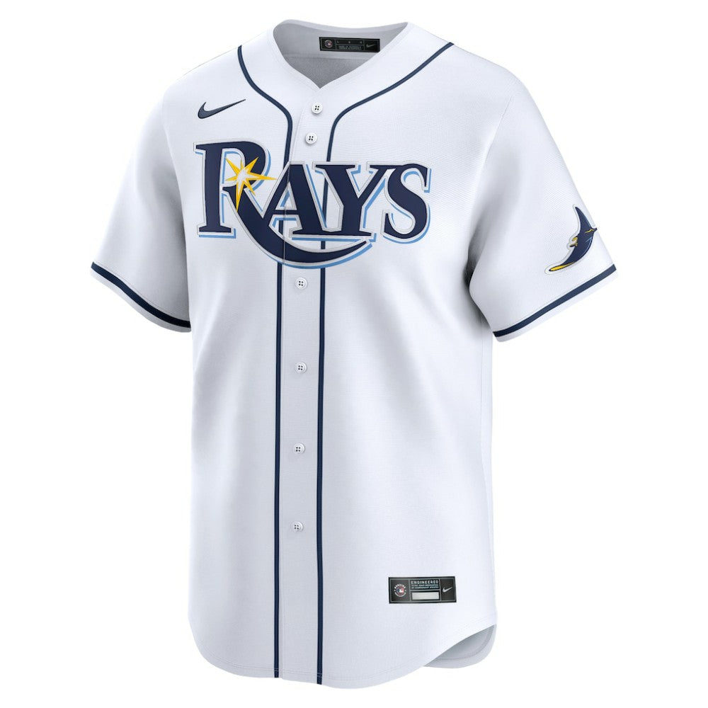Brandon Lowe Tampa Bay Rays Nike Home Limited Player Jersey - White Jerseys
