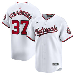 Stephen Strasburg Washington Nationals Nike Home Limited Player Jersey - White Jerseys