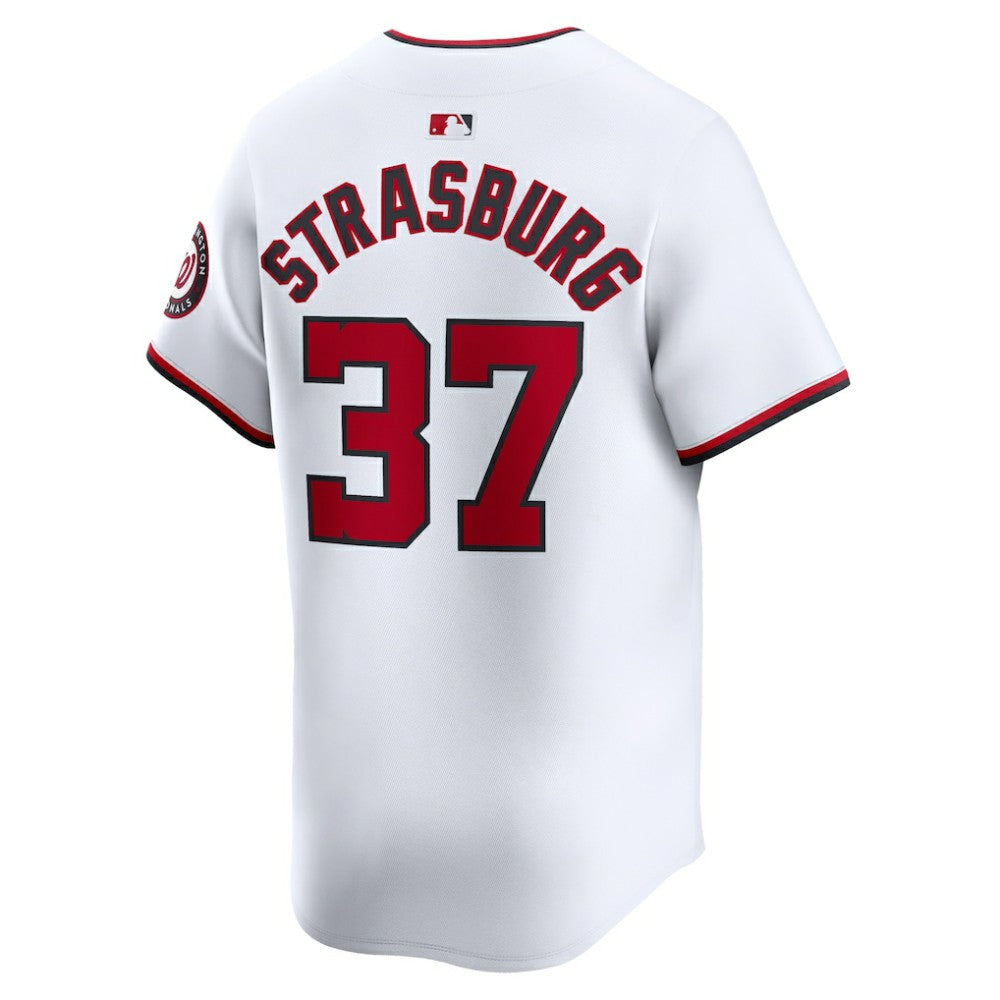 Stephen Strasburg Washington Nationals Nike Home Limited Player Jersey - White Jerseys