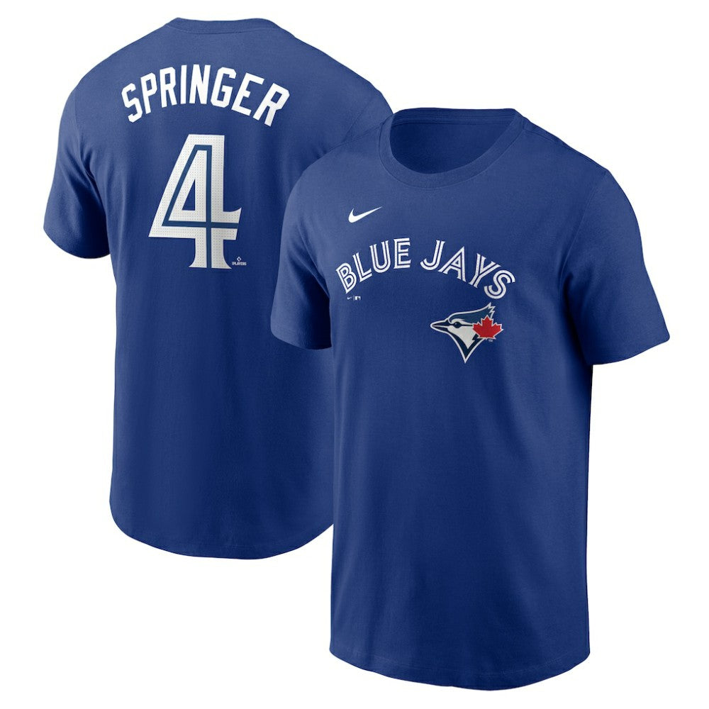 George Springer Toronto Blue Jays Nike Fuse Name & Number T-Shirt - Royal T-shirts