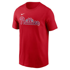 Kyle Schwarber Philadelphia Phillies Nike Fuse Name & Number T-Shirt - Red T-shirts