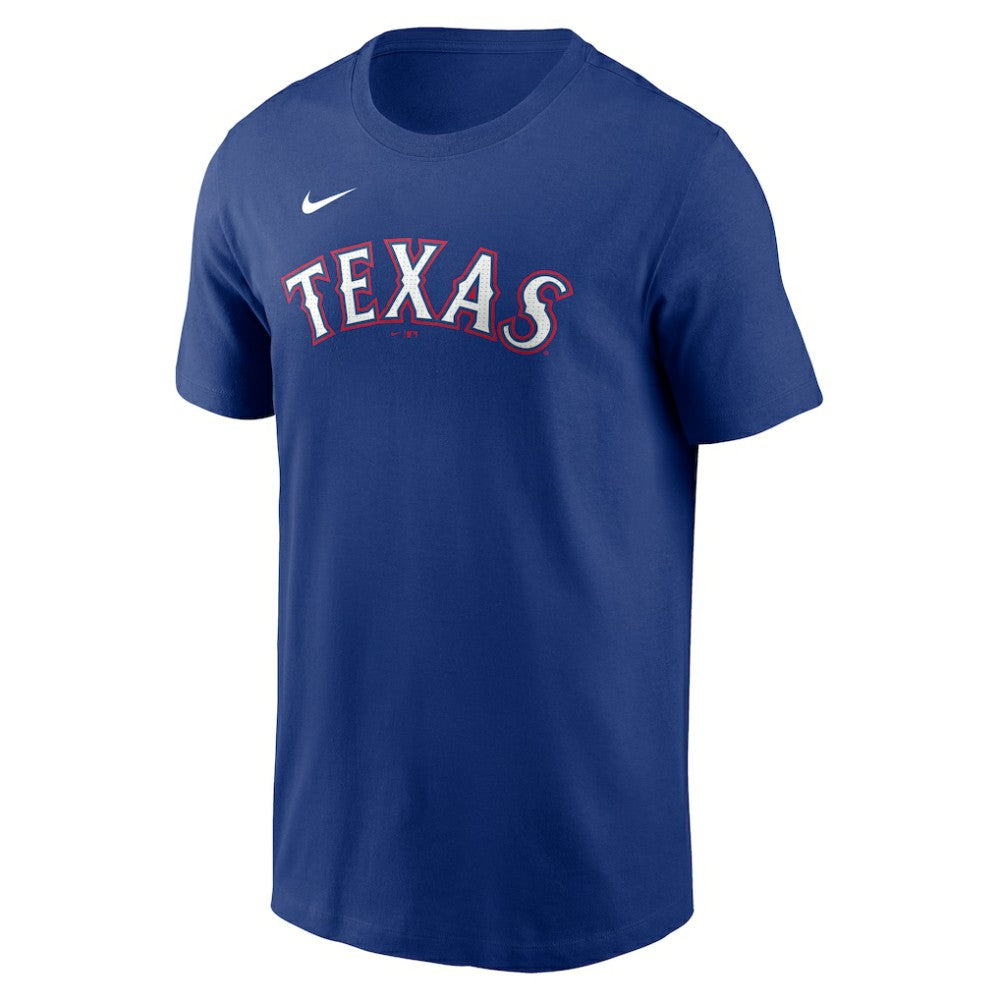 Corey Seager Texas Rangers Nike Fuse Name & Number T-Shirt - Royal T-shirts