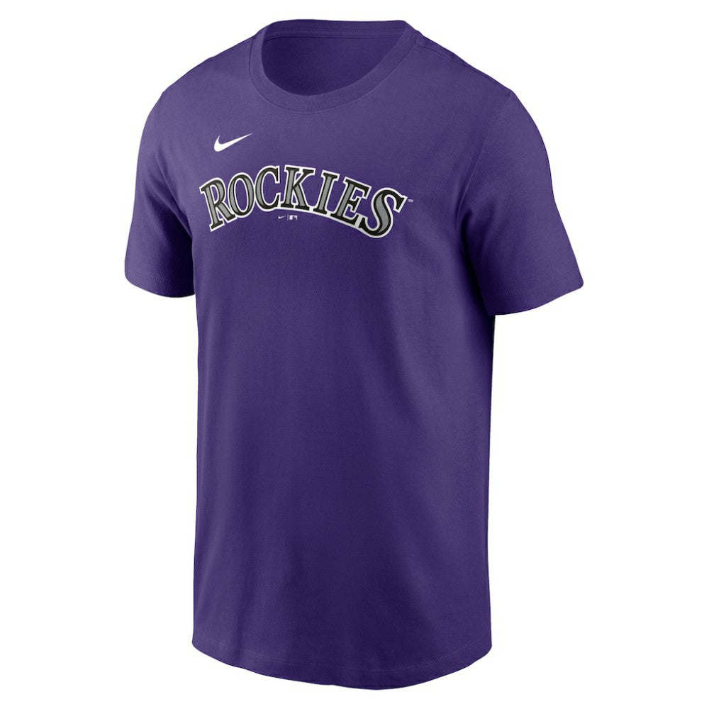 Kris Bryant Colorado Rockies Nike Fuse Name & Number T-Shirt - Purple T-shirts