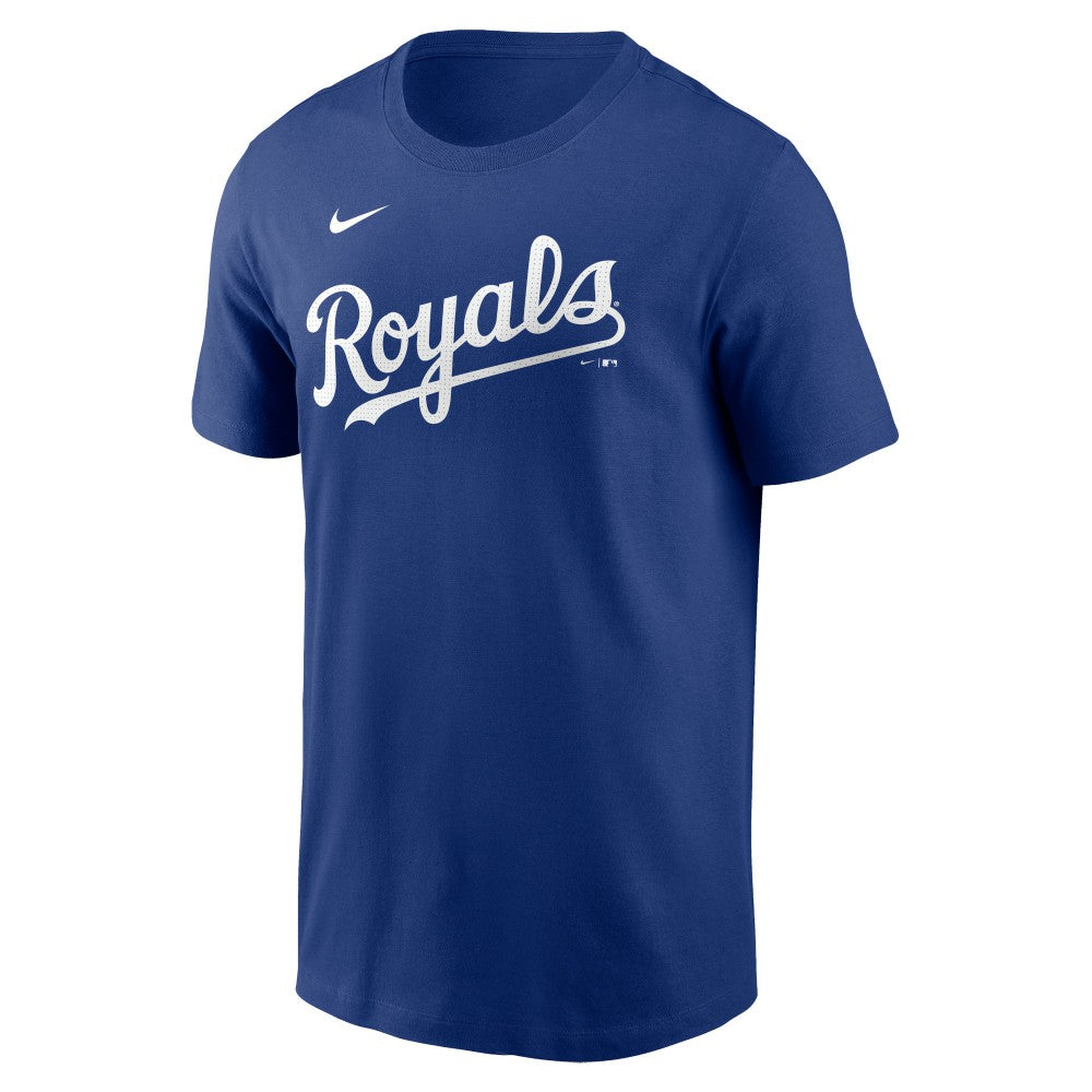 Bobby Witt Jr. Kansas City Royals Nike Fuse Name & Number T-Shirt - Royal T-shirts