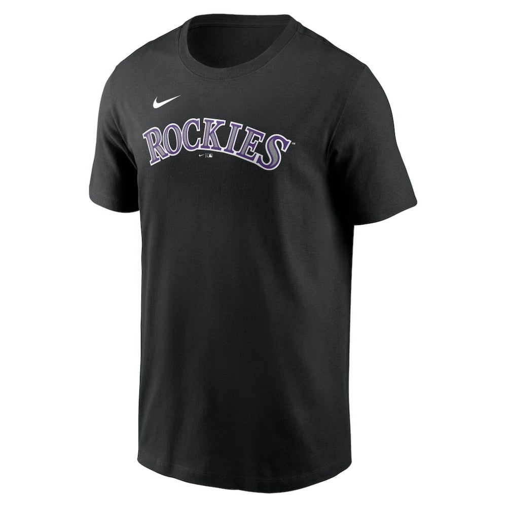 Kris Bryant Colorado Rockies Nike Fuse Name & Number T-Shirt - Black T-shirts
