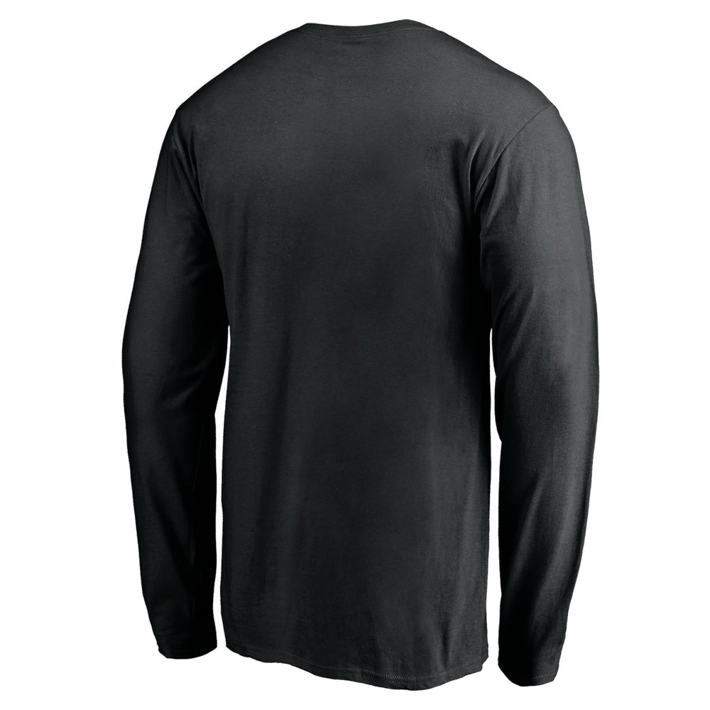 Toronto Raptors Team Arch Knockout Long Sleeve T-Shirt Black