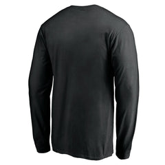 Toronto Raptors Team Arch Knockout Long Sleeve T-Shirt Black