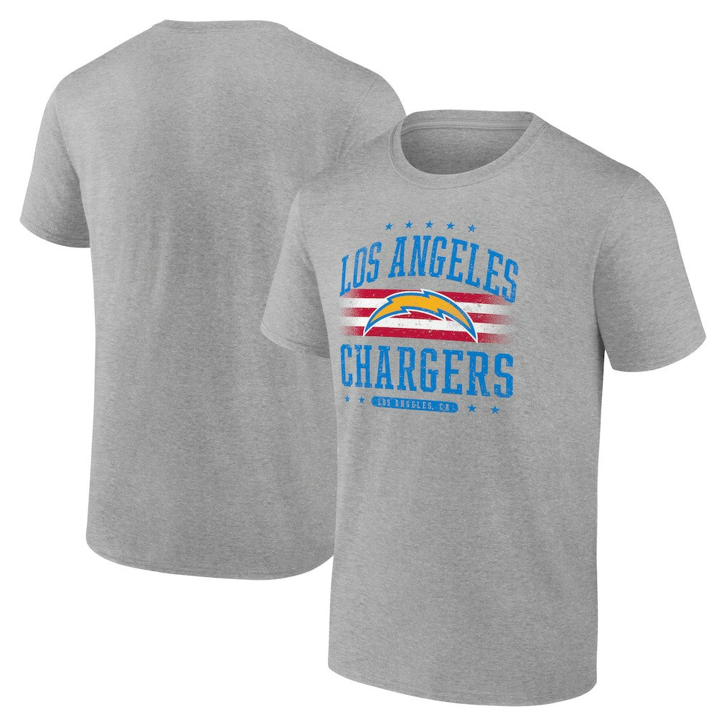 Los Angeles Chargers Americana T-Shirt - Gray T-shirts