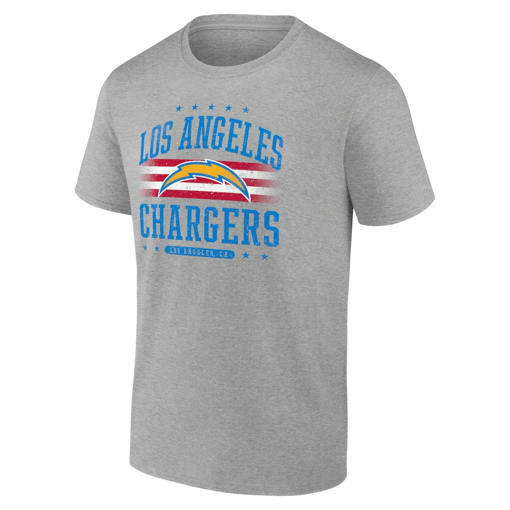 Los Angeles Chargers Americana T-Shirt - Gray T-shirts