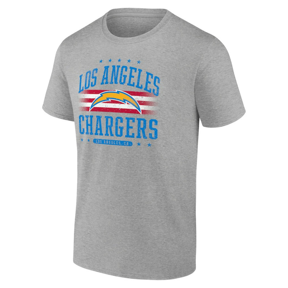 Los Angeles Chargers Americana T-Shirt - Gray T-shirts