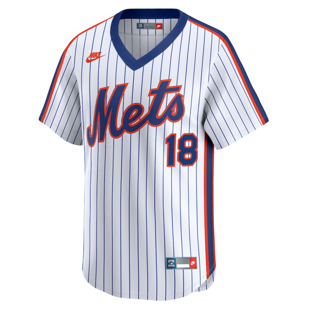 Darryl Strawberry New York Mets Nike Throwback Cooperstown Limited Jersey - Navy Jerseys