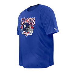 New York Giants New Era Big & Tall Helmet Historic Mark T-Shirt - Royal T-shirts